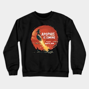 Apophis 99942 April 13 2029 Space Lover Comet Meteor Crewneck Sweatshirt